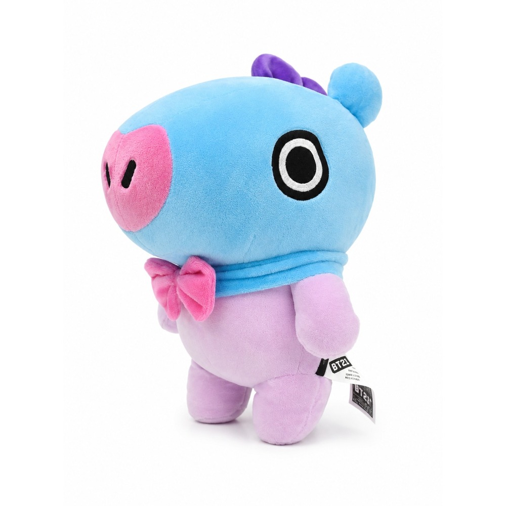 BT21 Mang Plush 12" BTS Line Friends Blue Pink Horse Character Official